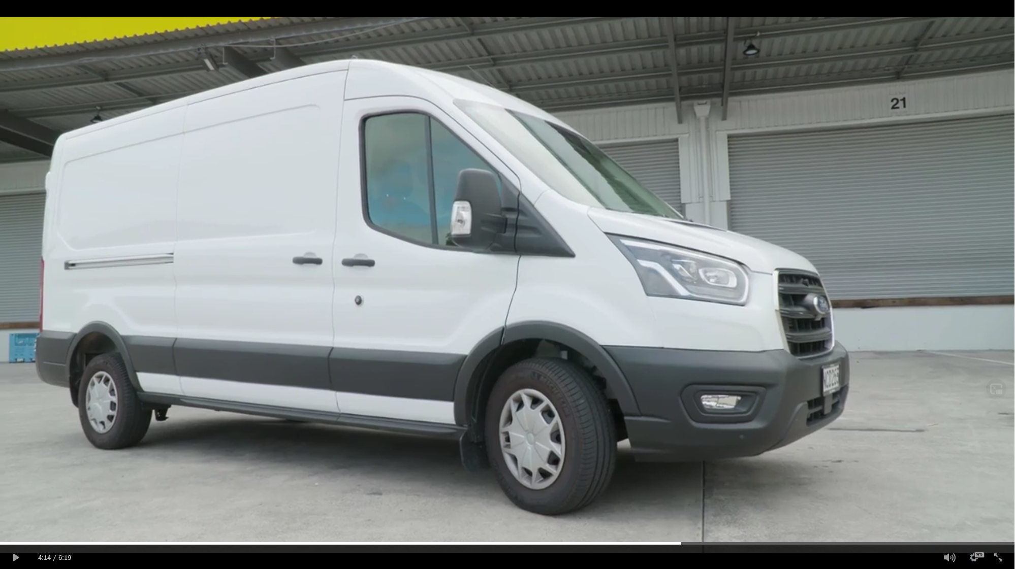 2021 Ford Transit Cargo | New Zealand Company Vehicle